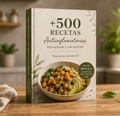 +500 Recetas Antiinflamatorias Sin Azúcar y Sin Gluten